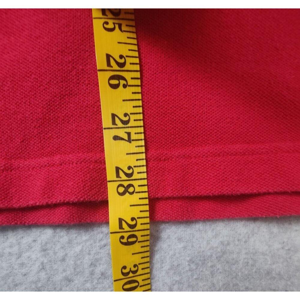 Vintage Cotton Traders Men's Red Golf Tee w/ graphic Size M - Picture 4 of 6